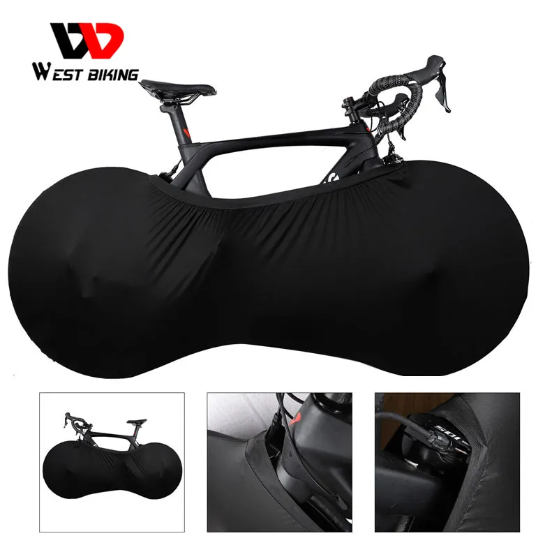 WEST BIKING MTB Road Bike Protector Wheels Cover Dust-Proof Scratch-proof Indoor Protective Gear 26 27.5 29 700C Storage Bag