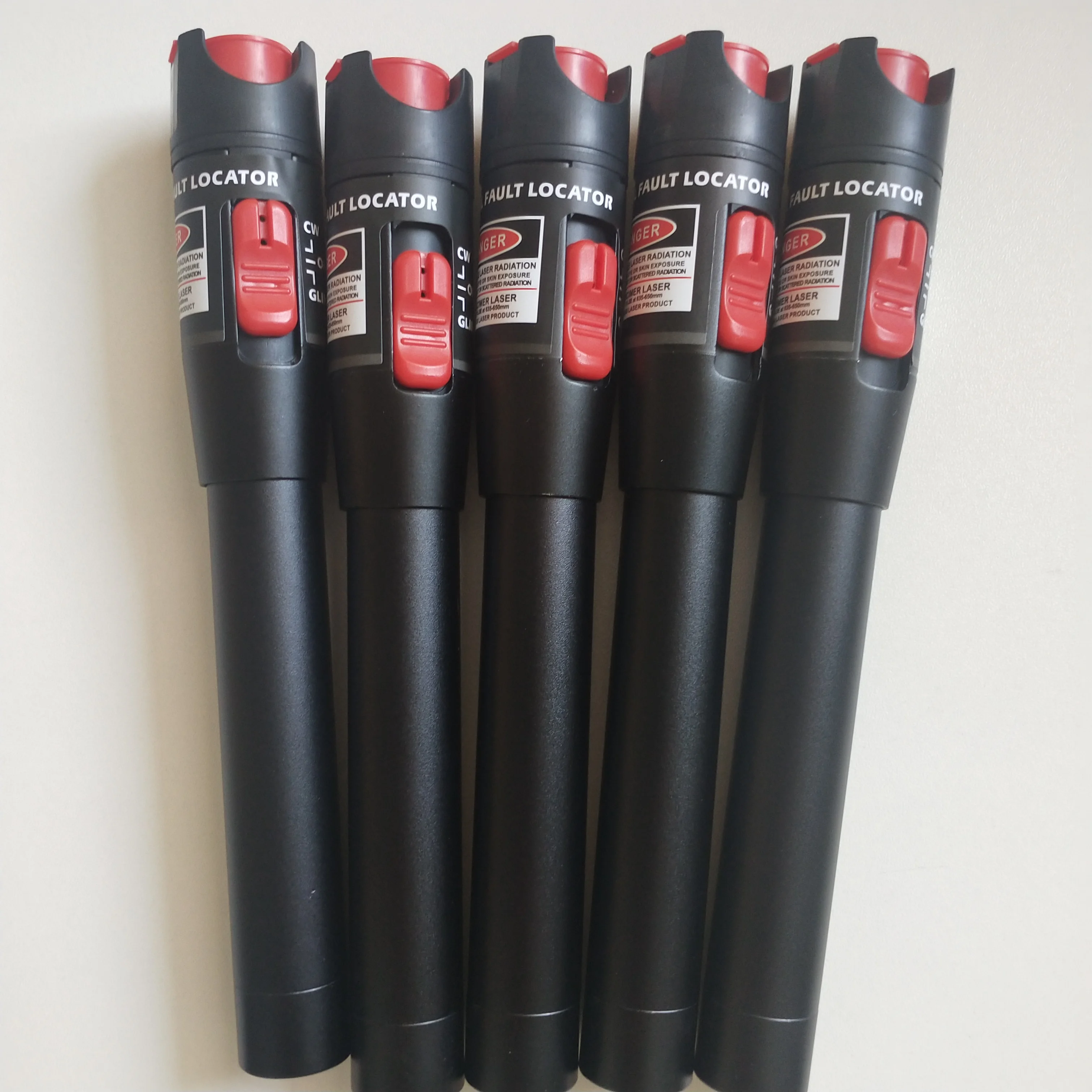 

High Quality 5-30mW VFL Optical Fiber Cable Tester Fiber Optic Visual Fault Finder 25-30Km Range 650+10nm Red pen Free shipping