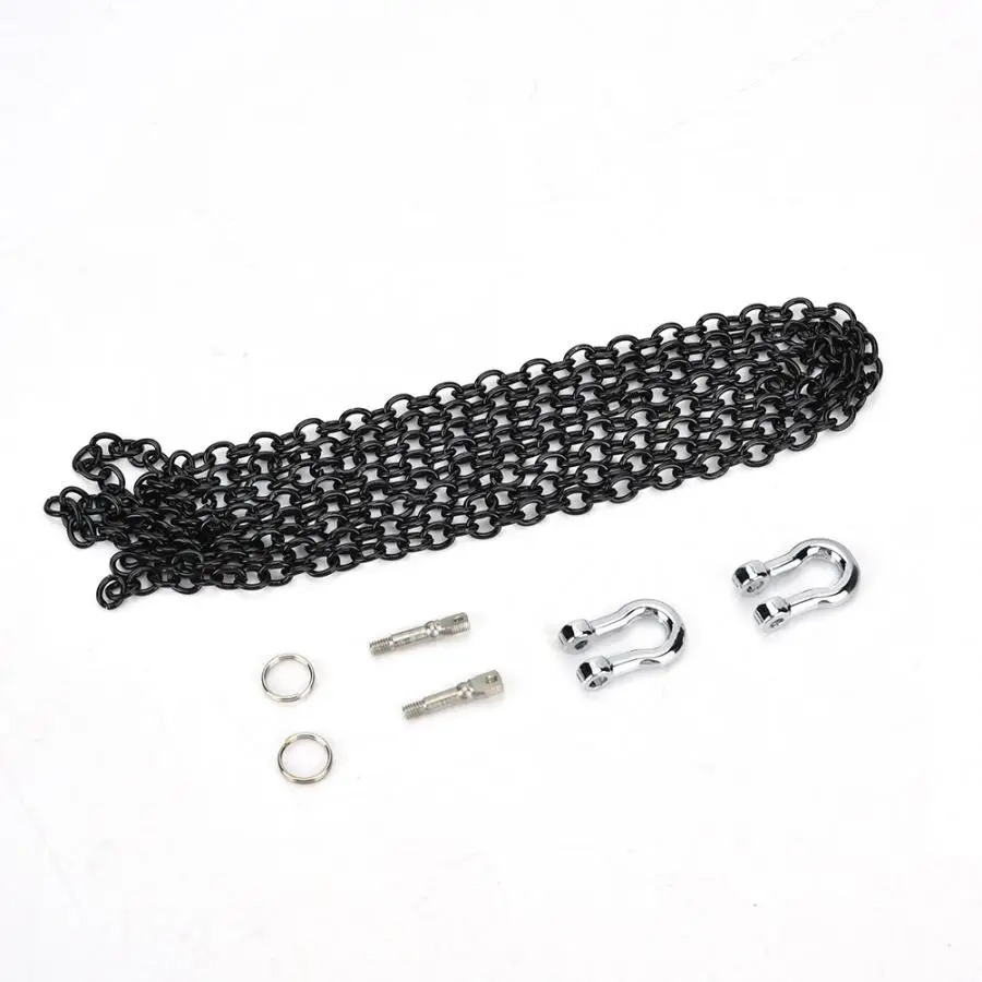 

Universal Metal U-shape Hook Chain Buckle for 1/10 Scale RC Crawler Car Toy Vehicle RC Toy Accessory