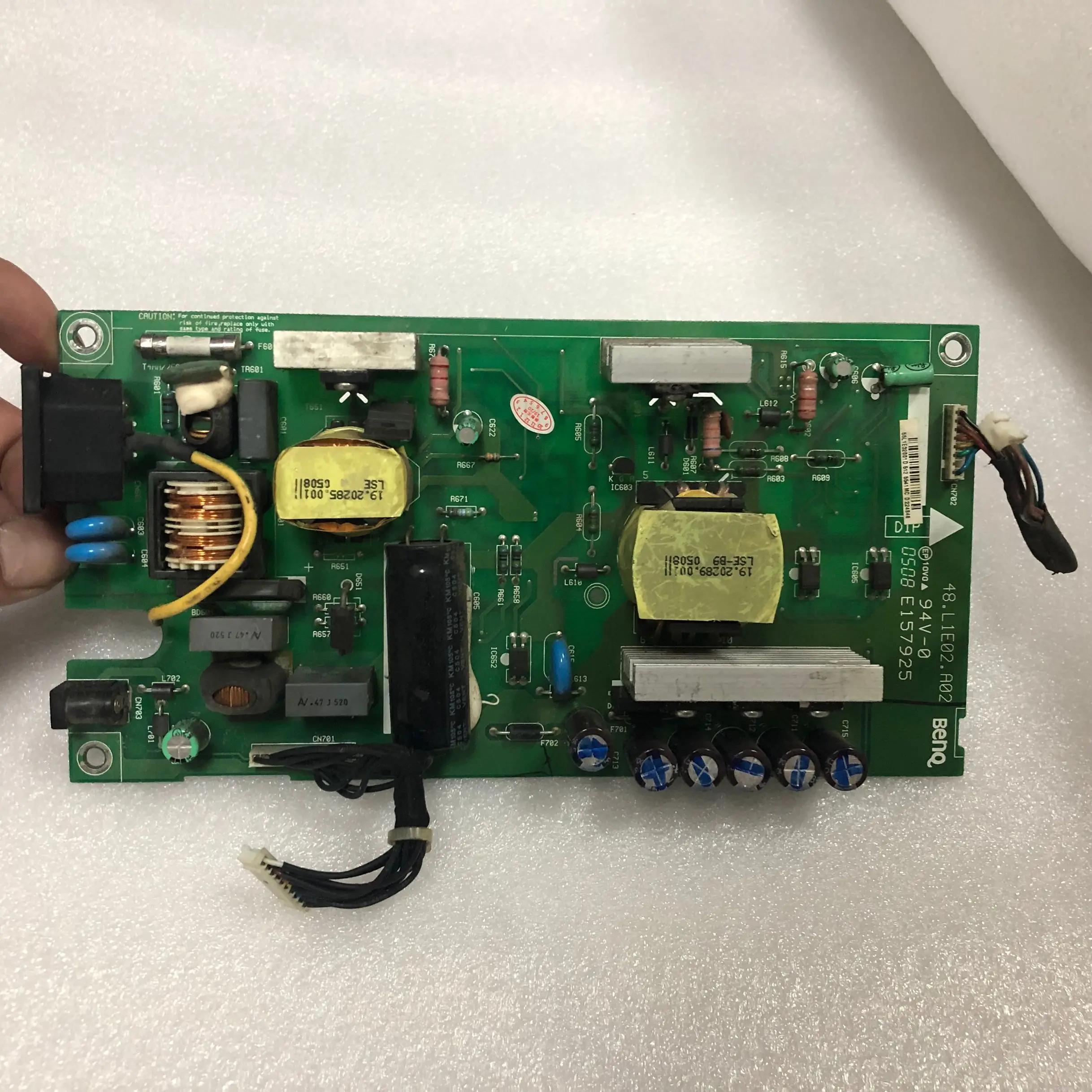 

free shipping original 2405FPW power board 48.L1E02.A02 48.L1E02.A03 E157925