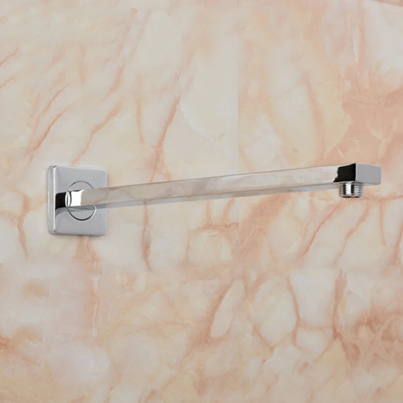 35cm Shower Fixed Connecting Pipe 40cm Chrome Wall Mounted Shower Arm SA40CM And Retail Brass Concealed Install