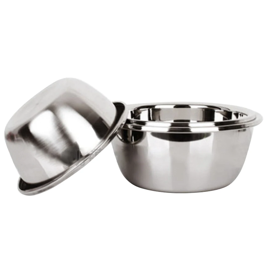

Legendog 1pcs Pet Bowl Stainless Steel Thickened Cat Food Bowl Dog Water Bowl Puppy Bowl Dog Feeders Pet Supplies