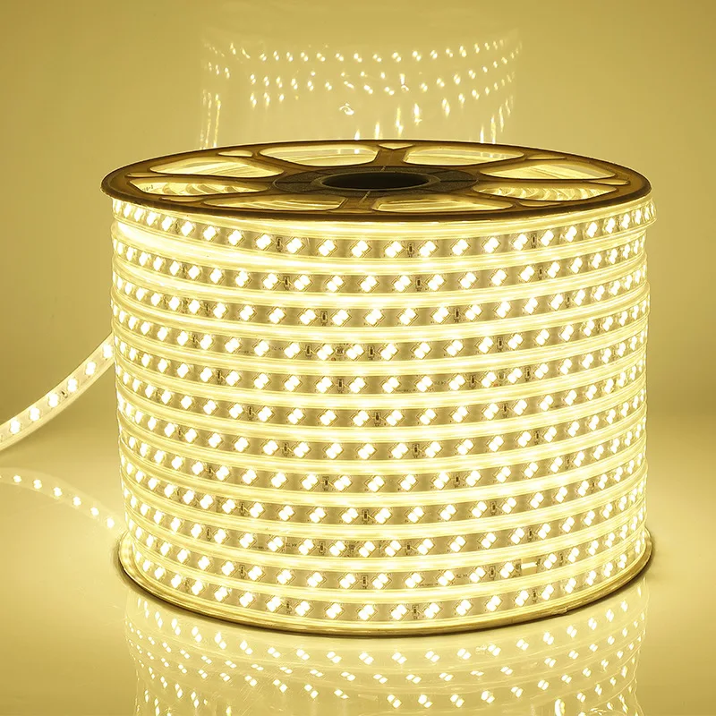 

Led5730 Double Row Three-Color bian guang deng with Highlight Quality-220V Waterproof High Pressure Ceiling Patch Soft Lamp