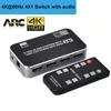 4K HDMI 2.0 audio extractor Bluetooth HDMI HDR Switch 4K HDMI to 5.1 toslink coax converter Hdmi arc audio extractor Splitter ► Photo 3/6