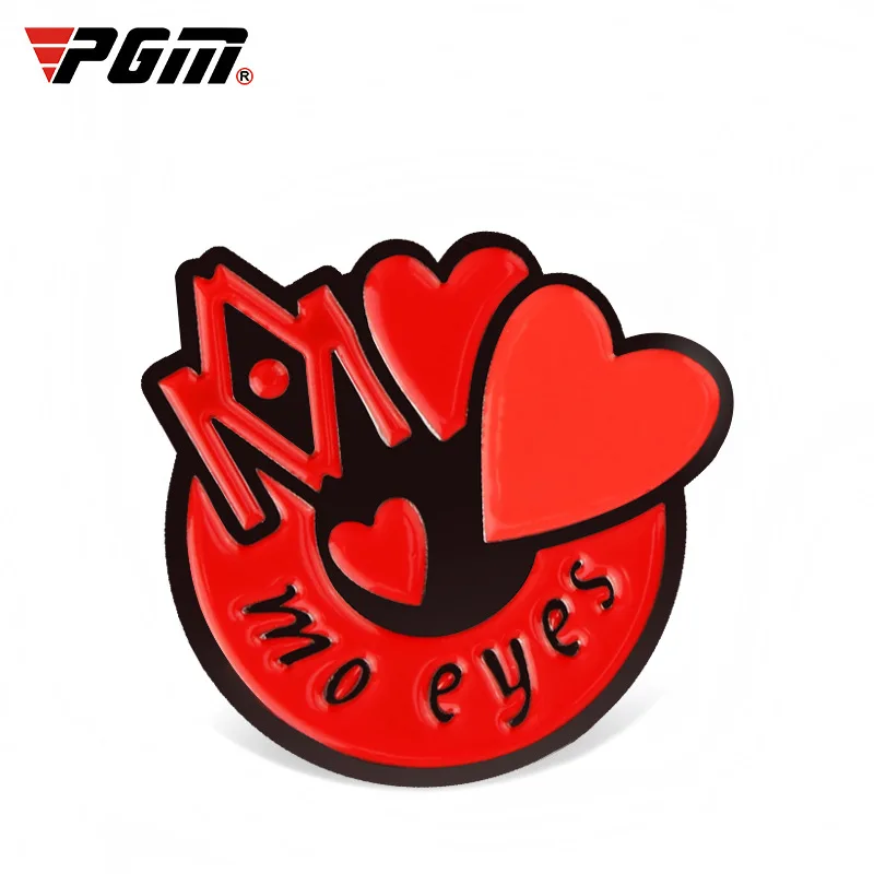 

PGM Magic Eye Golf Madame Mark Golf Hat Clamp Magnetic Mark Korean Edition Love Mark/Golf Standard MK009