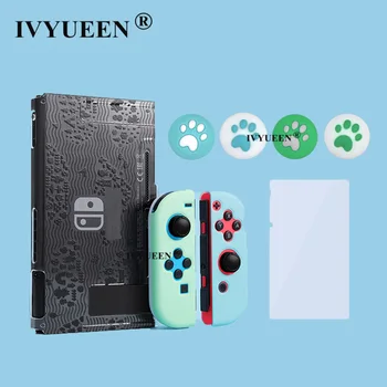 

IVYUEEN for Nintendo Switch NS Console Animal Crossing Protective Hard Case Shell for NintendoSwitch JoyCon Joy Con Back Cover