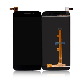 

For Alcatel One Touch Idol 5 6058 6058D OT6058 LCD Display Touch Screen with / without Frame Assembly Black with Tools