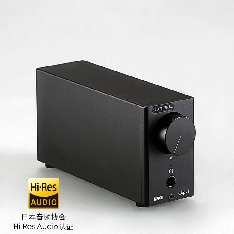SMSL SAP 1 Mini Portable Desktop Headphones Amplifier 110V 220V PC MP3 6 5mm Output Interface with 6 5mm to 3 5mm Interface