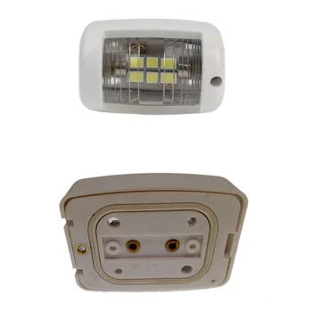 

Waterproof Boat Navigation Anchor Light 12V Marine Boat Yacht Warning Light with 6 Leds