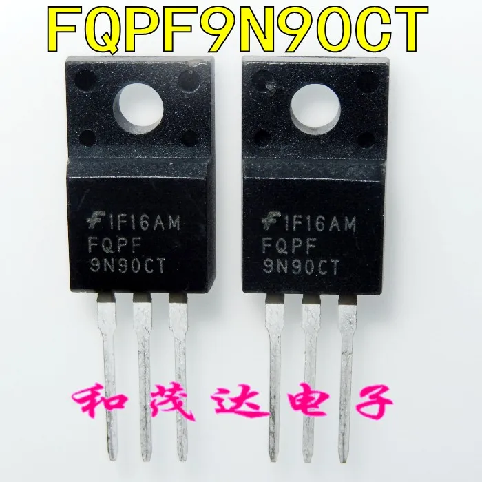 Оригинальный Новый 5 шт./FQPF9N90CT TO-220F 9N90CT 900V9A TO220F | Обустройство дома