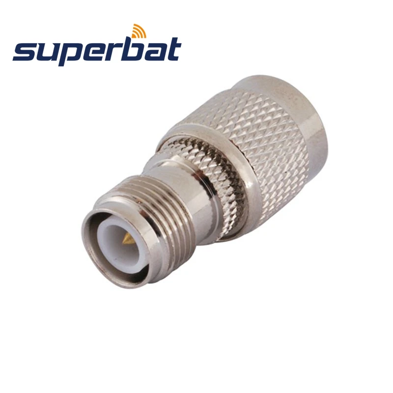 

Superbat RF Connector TNC adapter TNC Male Plug to RP-TNC Female Jack(Male Pin) Straight