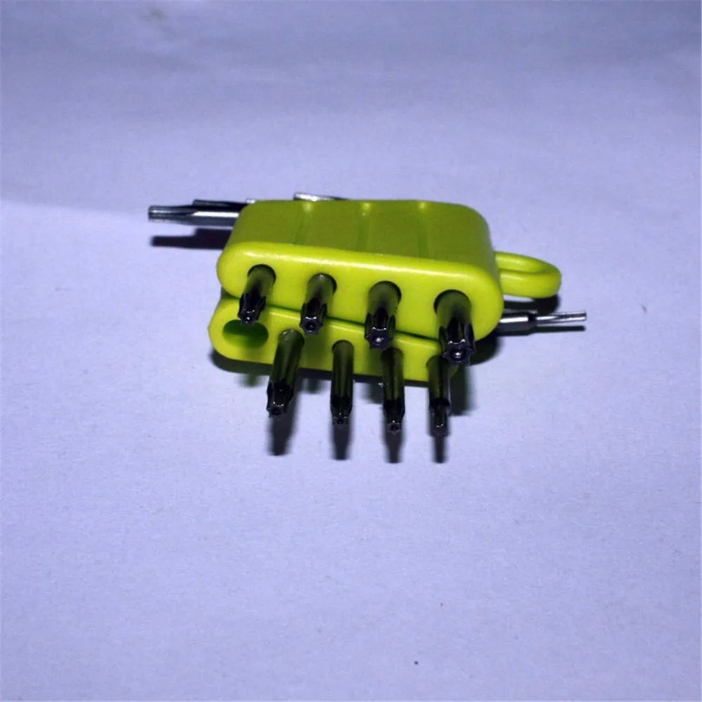 8pc /Set CRV CR-V Screwdriver Screw drivers Socket Tool Set T5 T6 T7 T8 T9 T10 T15 T20 Star Repair Wrench Kit 9610