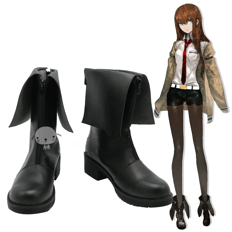 Аниме Fate Steins Gate косплей ботинки для косплея Makise Kurisu Hayase Ami | Тематическая одежда и