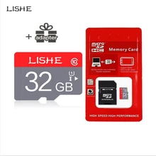 LISHE Ultra Micro SD 128G 32G 64GB 256GB 512G Micro SDCard SD/TF флэш-Карта памяти 16GB 8gb microSD для телефона Карта памяти