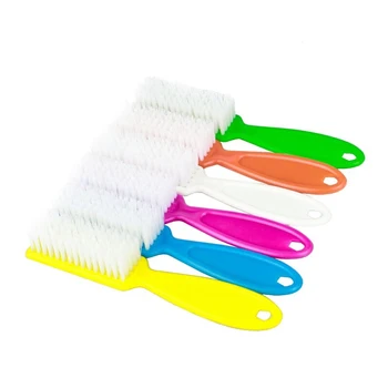 

New 1PCS Colorful Plastic Nail Cleaning Brush Remove Dust Powder Cleaner For Acrylic UV Gel Nails Art Manicure Care Accessory