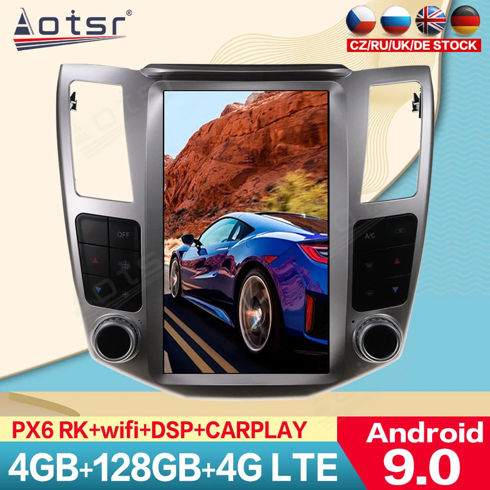 

AndroiFor Lexus RX RX300 RX330 Vertical Big Screen Car Radio Automotivo Car DVD Player Stereo GPS Navigation Android Multimedia