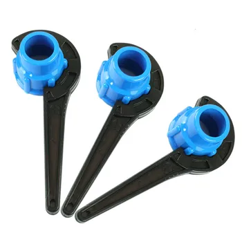 

PE Fast Connecting Pipe Fittings Fittings with Special Wrench for Lock Nut and Three-way Through Elbow 20/25/32/40/50/63mm