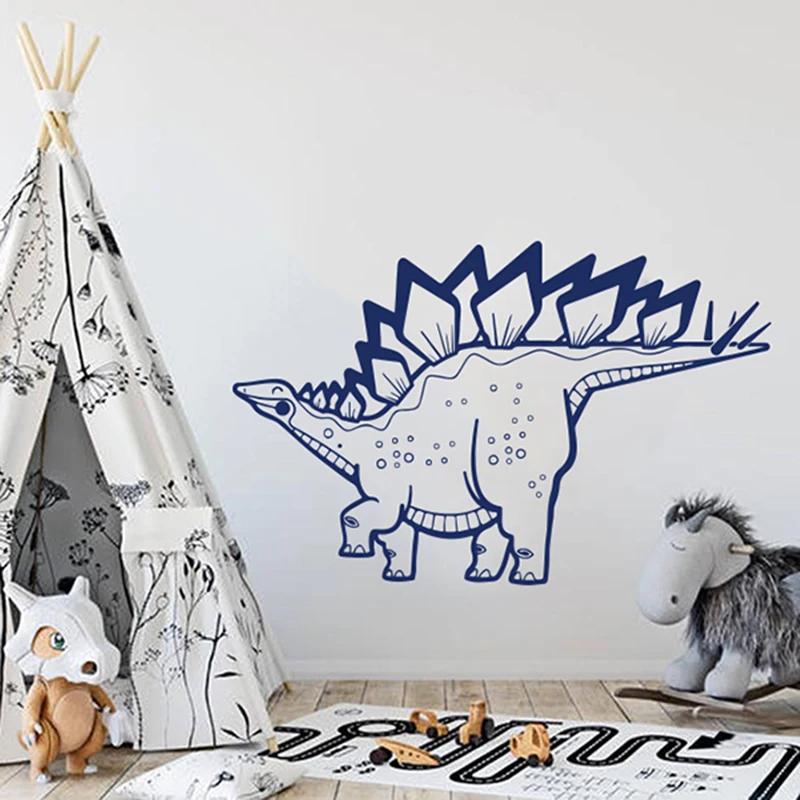 Large Dinosaur Triceratops T-rex Pterosaur Animal Wall Sticker Boy Room Kids Room Jurassic Park Dinosaur Dino Animal Wall Decal (1)