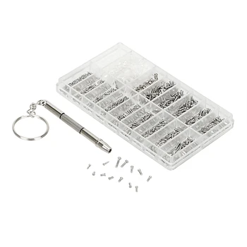 

NICEYARD Screws Nut and Screwdriver Repair Tool Set Stainless Steel For Glasses Sunglass Watch Spectacles Phone Tablet Micro