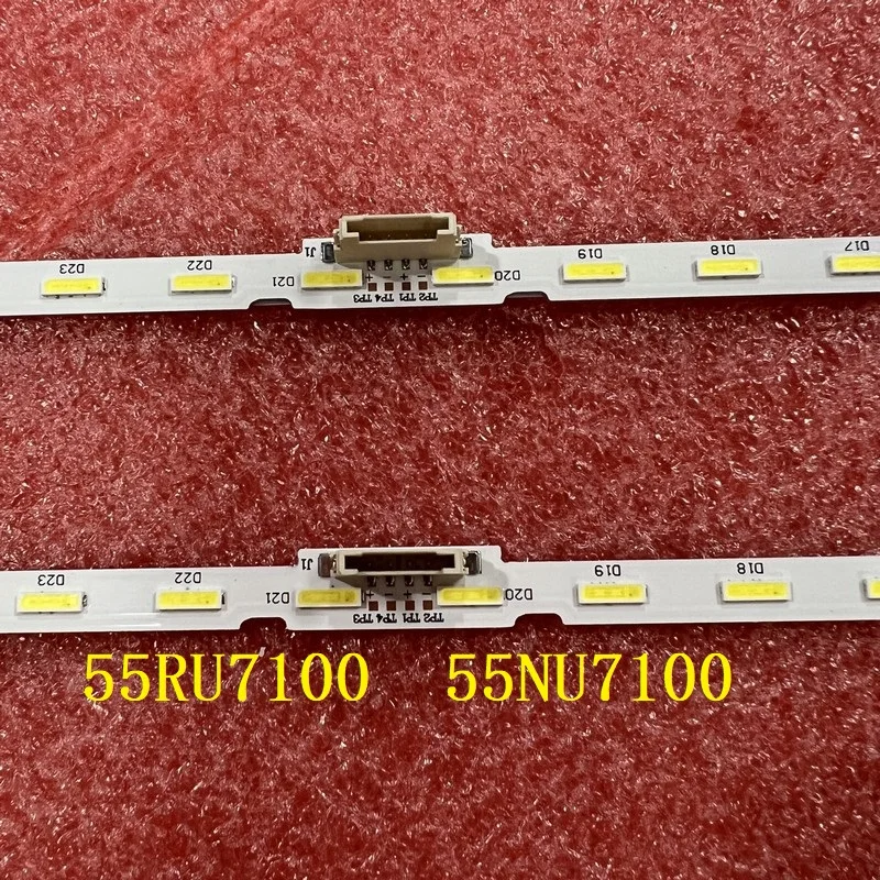 battery led strip LED bar(2)for Samsung UE55NU7093 UA55NU7100R UE55NU7092U UE55NU7302K UE55NU7100 UE55NU7175U UE55NU7172U UE55NU7375U UE55NU7372U coloured led strip lights