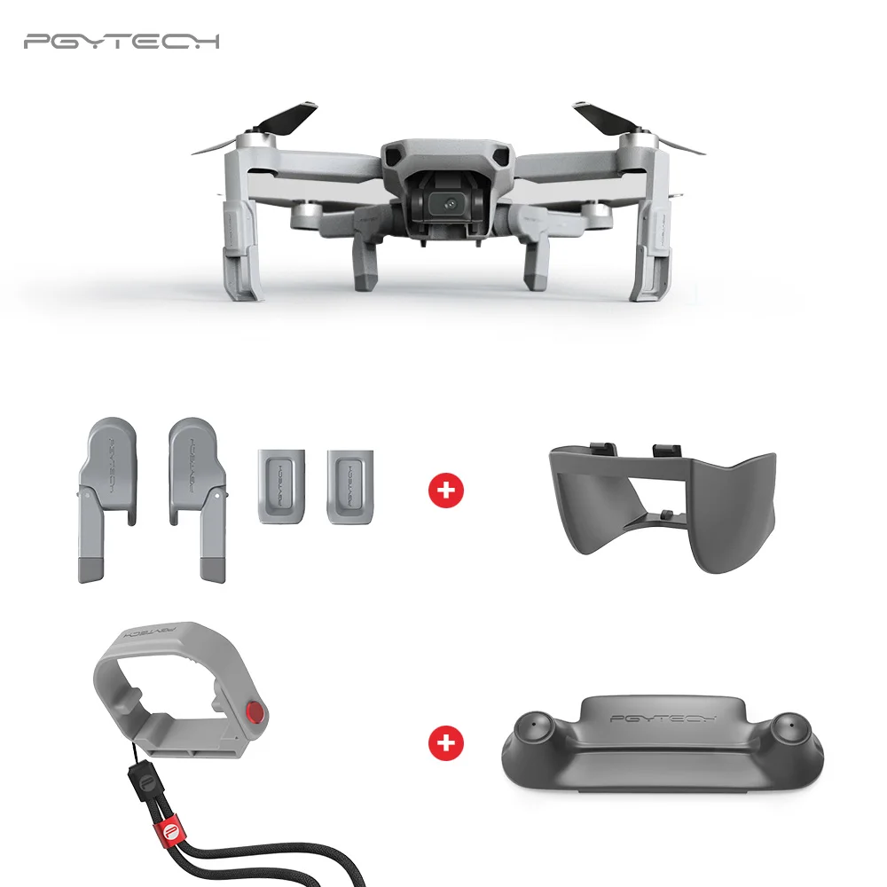 PGYTECH Mavic Mini Lens Hood Cover Landing Gear Extension Controller Rocker Propeller Holder for DJI Accessories | Электроника