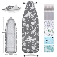 Ironing Board Cover Scorch Resistant, Extra Thick Cotton Iron Cover with Padding Heat Reflective Heavy Duty Pad Approx 140x50cm 1