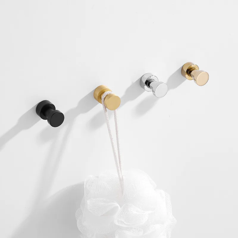 Wall Coat Rack MR and MS-Golden and Black Copper Wall Coat Rack Key Holder Towel Hooks Clothes Hanging