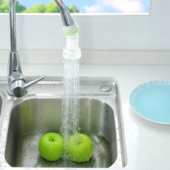 

Adjustable Tap Extender Creative Kitchen Tools Faucet Saving Water Splash-Proof Water Outlet Shower Head Water Filter Sprinkler
