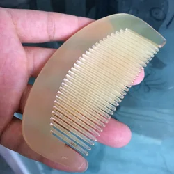 massage combs For Girl Natural Anti Static Buffalo Horn Comb Half Moon Massage Hair Care Health Brush Prevent Loss Hairbrush