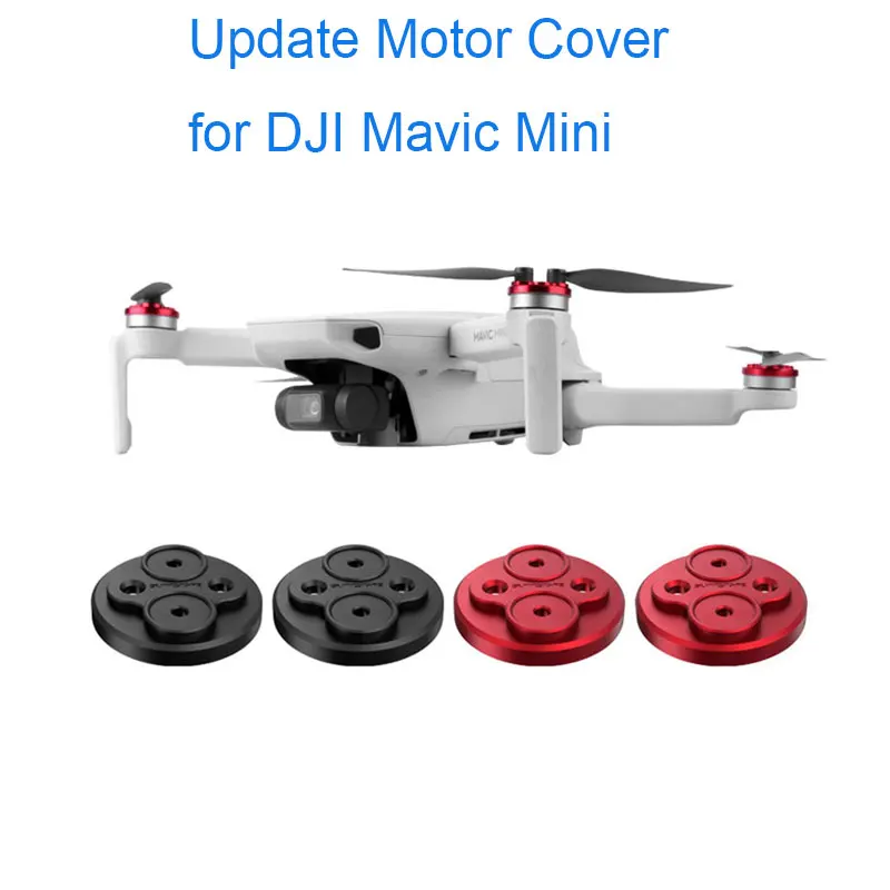 4pcs Updated Engine Covers Sunnylife Scratch Proof Propellers Aluminum Alloy Protective Cover for Mavic Mini | Электроника