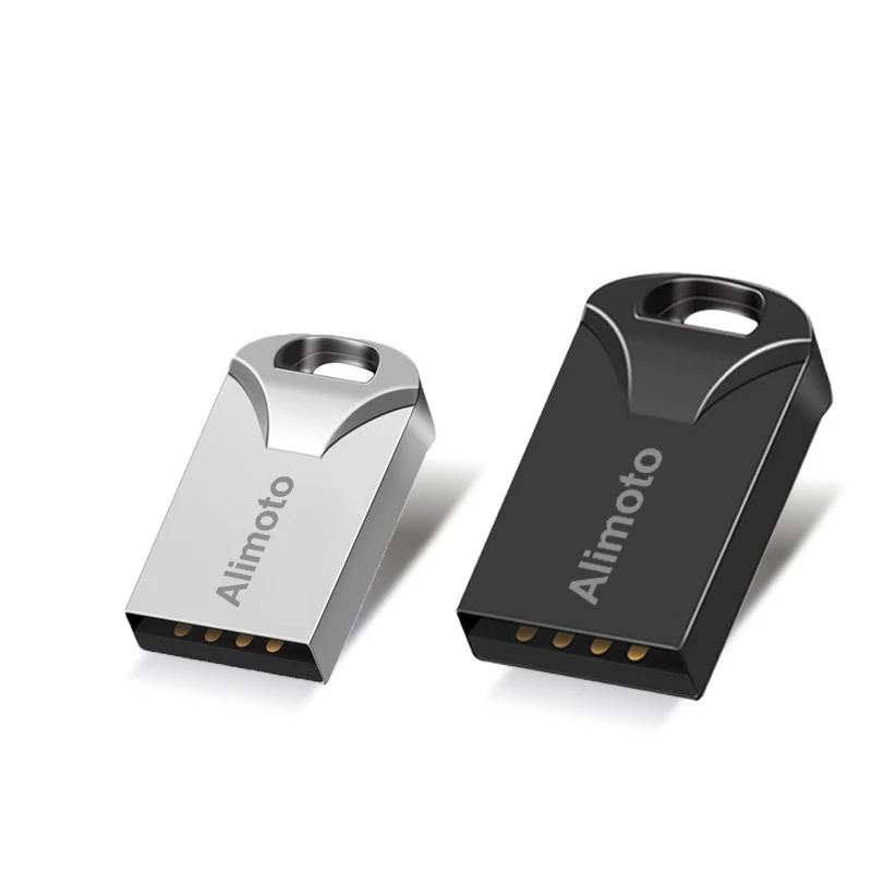 

Mini Metal Slim USB2.0 Memory High Speed Alimoto USB Flash Drive