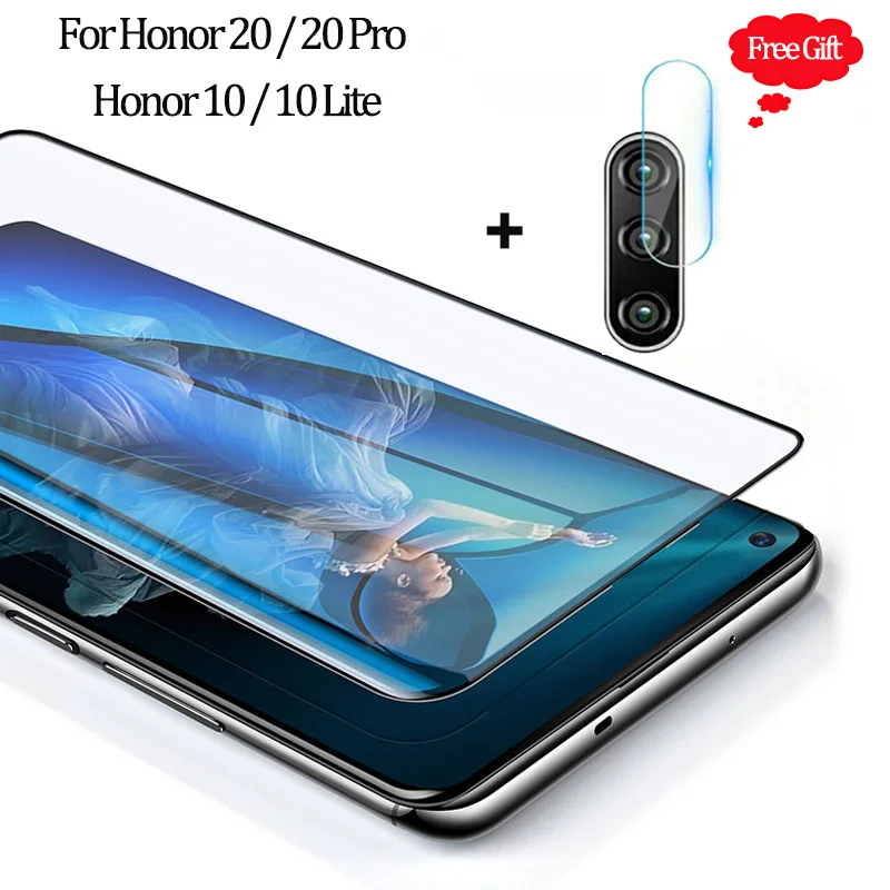 

2-in-1 Camera Glass Honor 20 Honor 10 lite Screen Protector Huawei Honor20 Protective Glass Film Honor 20 Glass Screen Protector