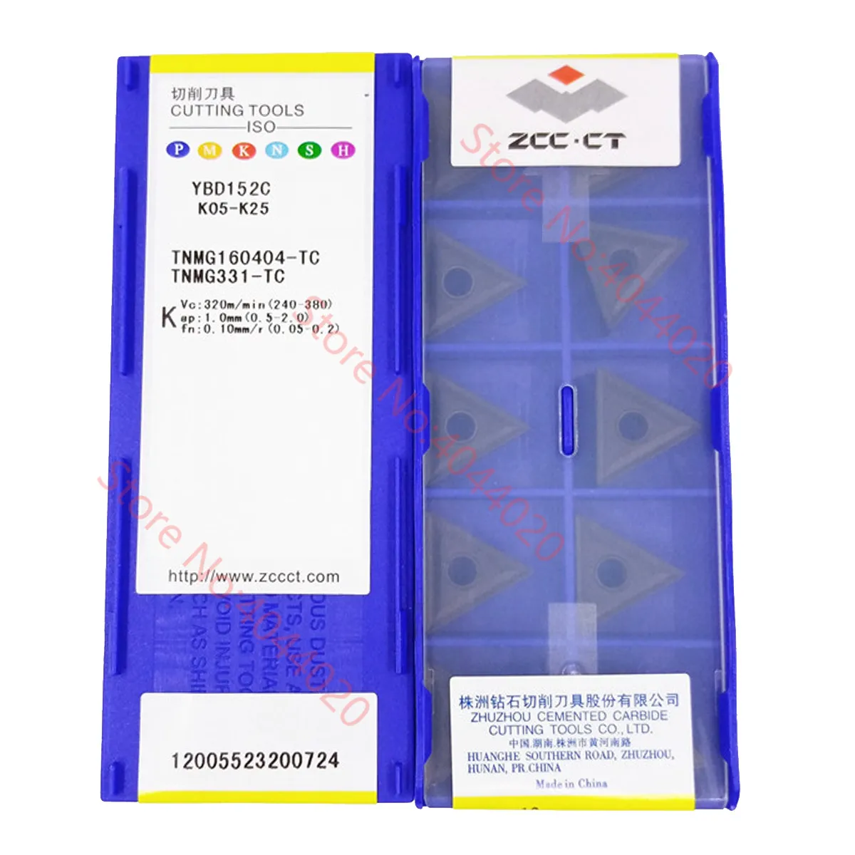 

TNMG160404-TC YBD152C/TNMG160408-TC YBD152C ZCC.CT карбидные вставки 10 шт. токарные инструменты с ЧПУ