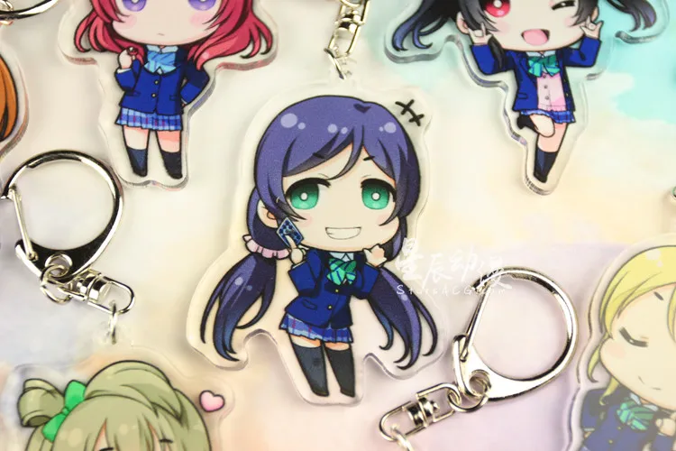 Idol кулон брелок для ключей Academy! Акриловое предложение LoveLive Kotori Minami греческая роспись Lini