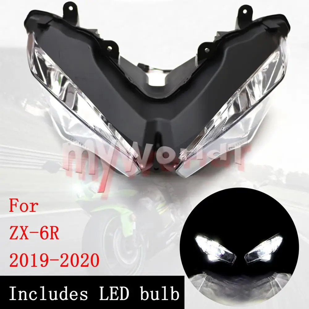 Fit For Kawasaki Ninja 636 Zx6r 2019 2022 Zx636 Led Motorcycle