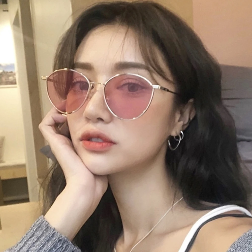 

Glasses Frame Pink Women Vintage Eye Wear Sunglasses Men Glasses Retro Sunglasses Transparent Sexy Woman Fashion 2019 #2019924