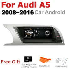 Автомобильный мультимедийный плеер Android 9 0 4 + 64 ГБ для Audi A5 8T 8F 2008 ~