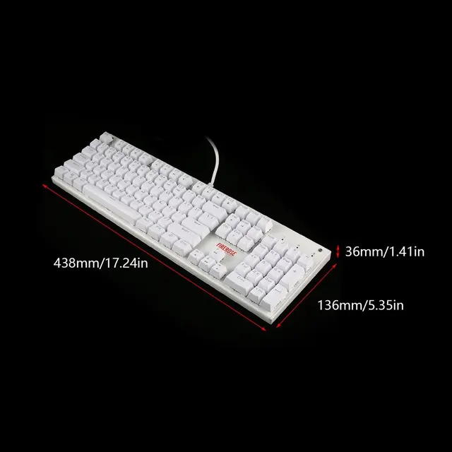 1st Player Firerose Mk3 Mechanical Gaming Keyboard With Usb Floating Switch Powered For Game Computer Desktop Laptop Keyboards Aliexpress