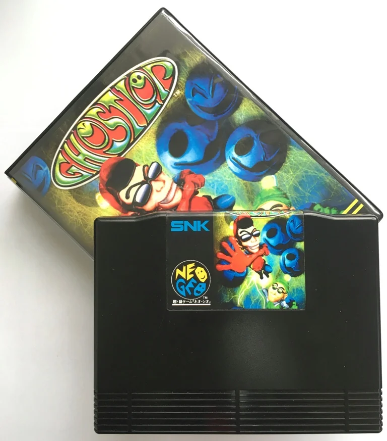 Игровой картридж NEOGEO AES Ghostlop(неизданный) и ShockBox для консоли SNK NEO GEO AES