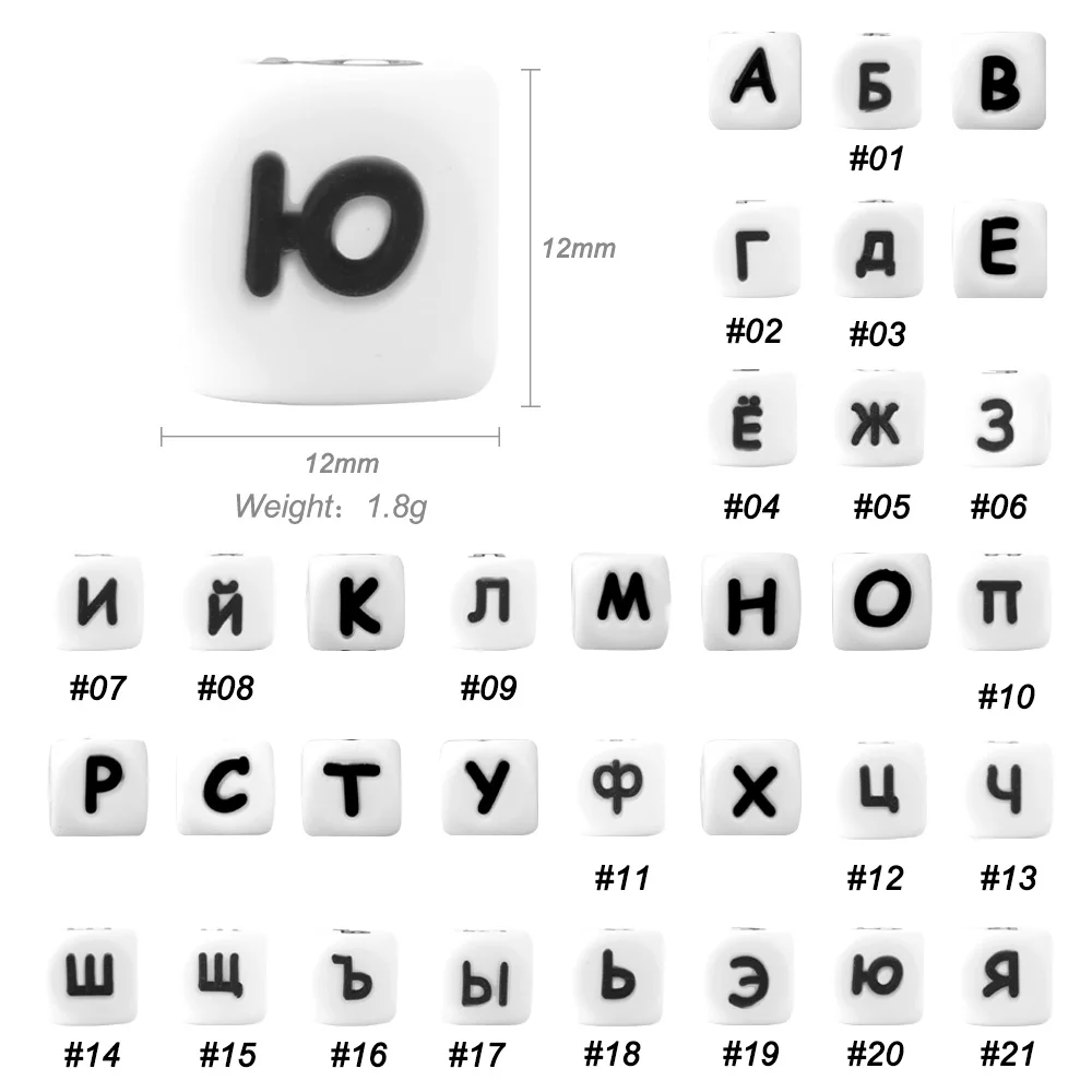 Рисунок 6 - силиконовые бусины для прорезывания зубов