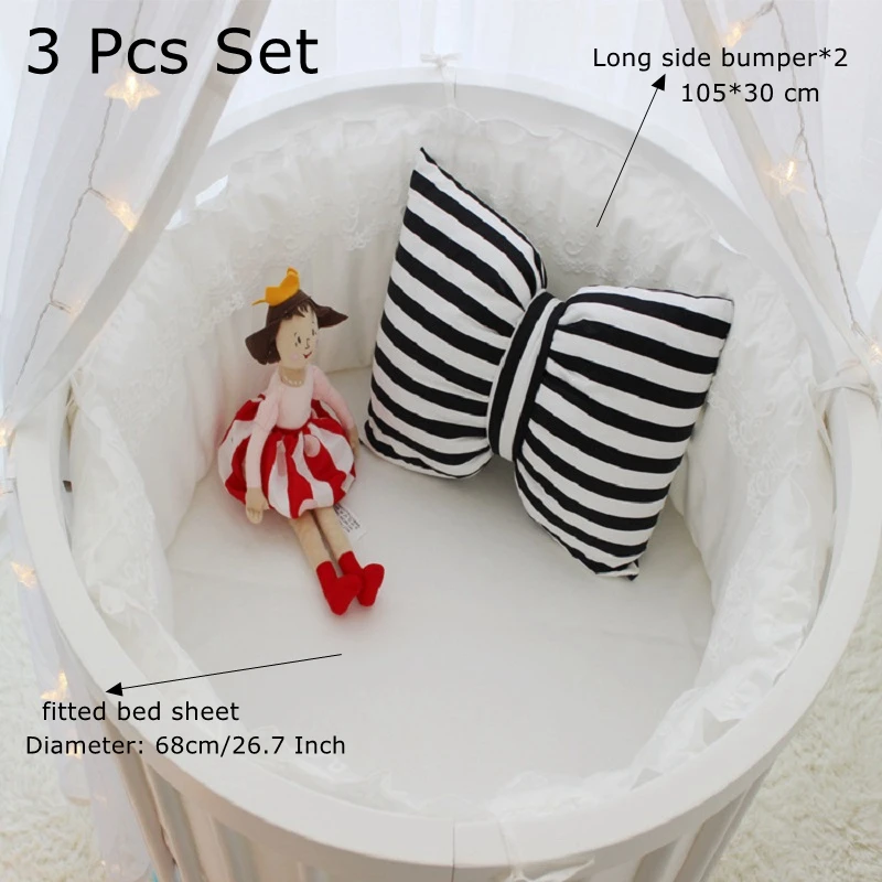oval cot fitted sheet