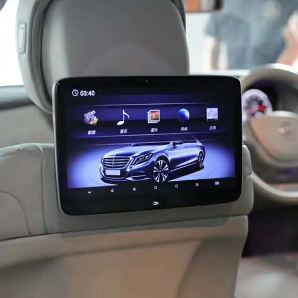 Беспроводной WiFi Bluetooth USB подключен 11.6In Android 9,0 Автомобильный подголовник монитор для Mercedes-Benz заднего сиденья развлекательная система