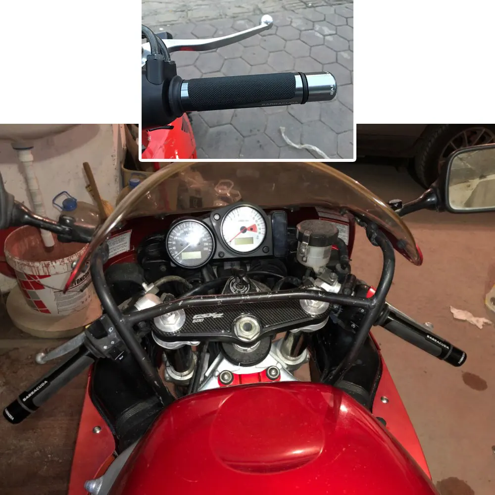 7/" 22 мм мотоциклетные ручки руля для HONDA pcx125 pcx150 rebel 125 300 500 250 cmx250 шум scoopy 100 125i скутер