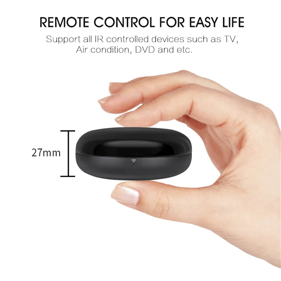 

Tuya Smart Life IR Bridge Universal IR Remote Controller Convert to APP Smart Phone control from anywhere Alexa Google Home