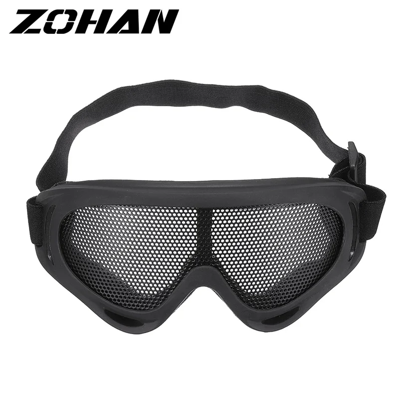 

Tactical Eye Protective Mesh Glasses Airsoft Hunting Net Glasses Shock Resistance Eye Protector Safety Comfortable For Outdoor