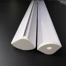 5-30 шт. 1 м в тип 20 мм PCB двухрядные светодиодные алюминиевые профили, 5 в 12 В 24 в полосы канала, 45 градусов широкий угловой бар светового корпуса