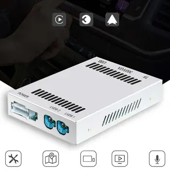 

Upgrade Wireless CarPlay Android Auto Interface Box Decoder Mirrorlink for BMW X1234567 NBT 2013-2016 Multimedia iOS Navigation