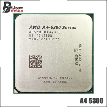 

AMD A4-Series A4-5300 A4 5300 A4 5300K A4 5300B 3.4 GHz Dual-Core CPU AD530BOKA23HJ / AD5300OKA23HJ Socket FM2