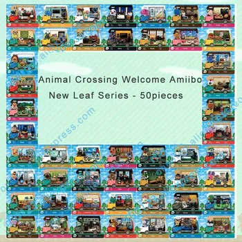

Animal Crossing New Leaf Welcome Amiibo locks NFC Printing card Work for NS Games Leaf Welcome