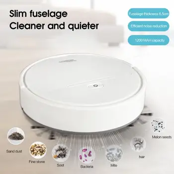 

1800Pa Multifunctional Smart Floor Cleaner 3-In-1 Auto Rechargeable Smart Sweeping Robot Dry Wet Sweeping Vacuum Cleaner